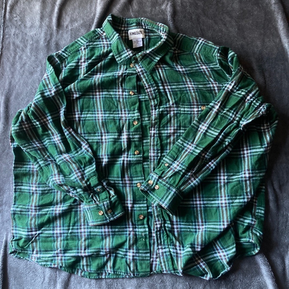 King size flannel shirt